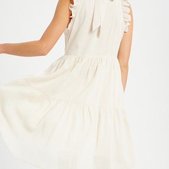 Ruffle Detail Halter Neck Dress - Picture 5 of 5